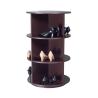 Buy cheap Brown Wooden NC Painting 96.5cm Revolving Closet System from wholesalers