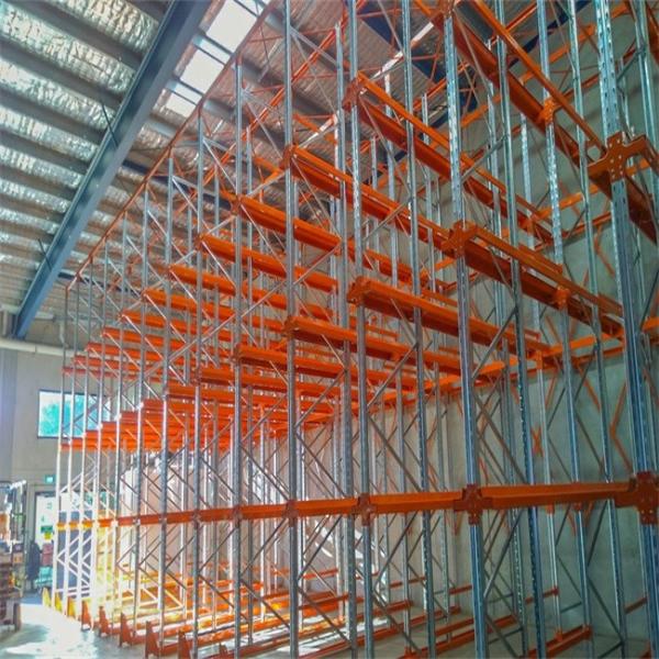 Buy cheap ODM FILO Steel Drive Through Pallet Racking System Heavy Duty from wholesalers