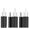 Buy cheap FIBER OPTIC 4 CORE 2km FTTH DROP CABLE SINGLE MODE FIBER OPTIC CABLE from wholesalers