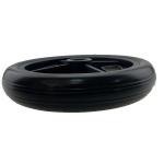 190mm Wheelchair Caster Wheels PVC Tread With PP Core , Eco - Friendly