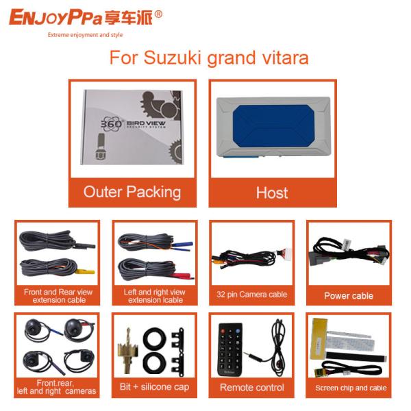 Buy cheap Panoramic Bird View 1080P 360 Car Camera System For Suzuki Grand Vitara from wholesalers