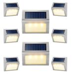 3.94in 1.2V Waterproof Outdoor Solar Deck Lights CE Stainless Steel