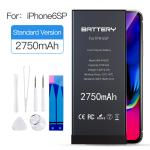 0 Cycle Iphone Lithium Battery Rechargeable Li Ion Battery For 6s Plus