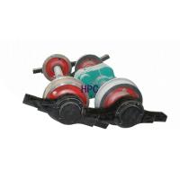 Buy cheap Axle Assembly Flanged Steel Wheels , Motorized Transfer Trolley Polyurethane product