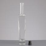 Spray Cap Square Vodka Glass Bottle Ideal for Whiskey Gin Bourbon Vodka Brandy