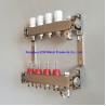 Buy cheap ZZ18155 PEX Radiant Floor Heating Stainless Steel Manifold Set , Underfloor Heating Manifolds Stainless Steel Manifold from wholesalers
