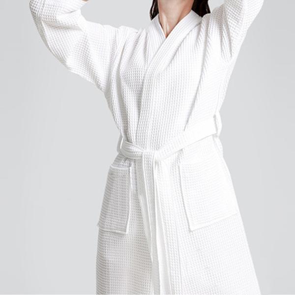 Buy cheap Soft All Season Solid Color Knitted Waffle Terry Fabric 100% Cotton/Coral Fleece For Men And Women from wholesalers