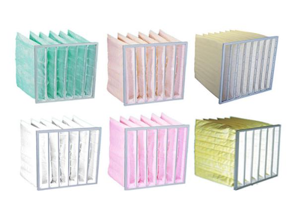 Buy cheap 3 4 5 Pocket Air Filter Pocket F7 F8 100-250Pa Final Resistance from wholesalers