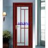Buy cheap Water Resistant Aluminium Doors With Wooden Finish With Wide Openings from wholesalers
