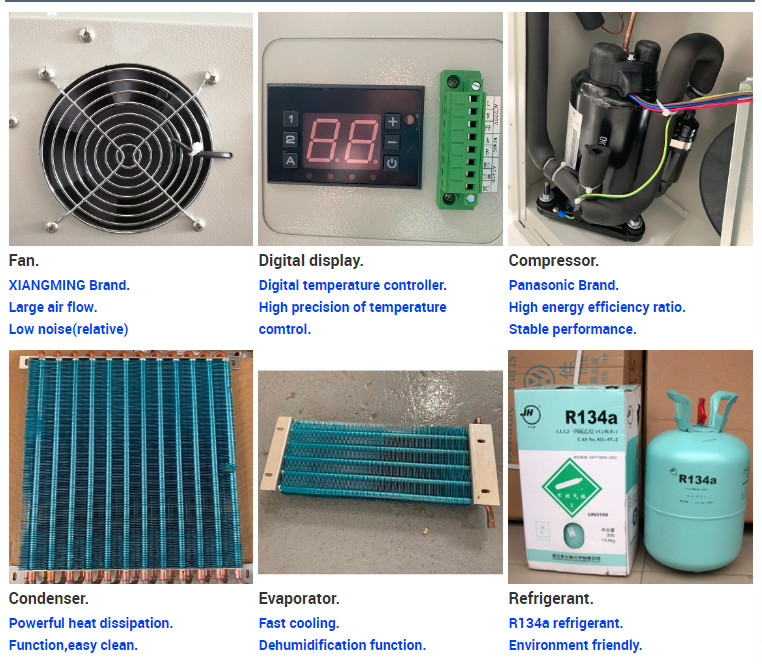 CE DC Powered 2000W Cabinet Air Conditioning Units
