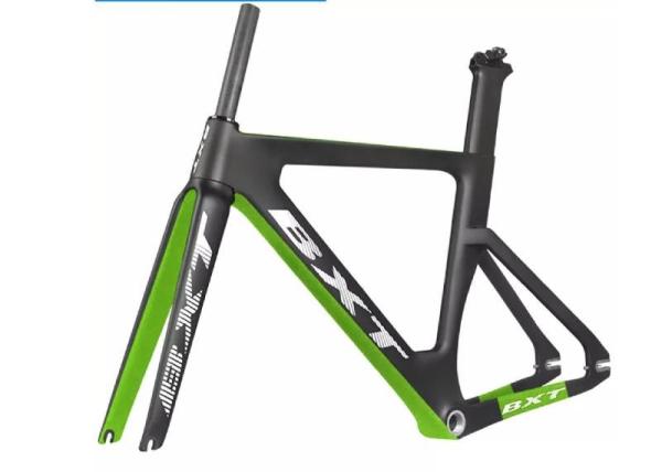 Buy cheap 700C Carbon Road Bike Frame TT Bike Aero Shaping Time Trial Frameset from wholesalers
