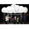 Buy cheap 1 M Modern Inflatable Advertising Balloon LED Floating Clouds Cafe Bar Decoration from wholesalers