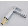 Buy cheap Zinc Square Stylish Bathroom Single Cold Water Basin Taps In Chrome from wholesalers