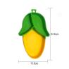 Buy cheap 3pcs Silicone Baby Feeding Plate Set Food Grade Corn Shape Customized Size from wholesalers