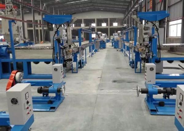 Buy cheap Automotive Wire Making Machine 0.5-2.5mm Cable Extrusion Line from wholesalers