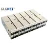 Buy cheap Copper Alloy QSFP Cage QSFP28 Connector 2x6 Multiple Port Outer Light Pipe from wholesalers