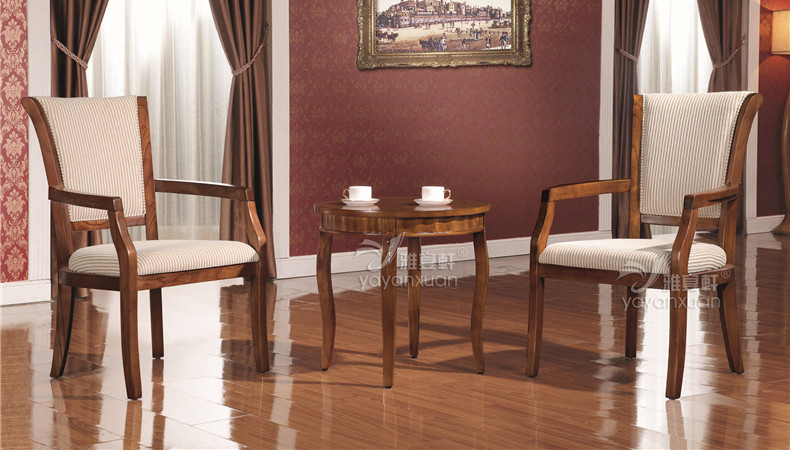 Compact Table And Chairs With Wooden Material In Chinese Manufacturer (YW-11)
