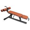 Buy cheap Gray Frame Abdominal Bench Machine With Roller Wheel from wholesalers