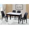 Buy cheap 1.3m Wooden Dinette Table And Chairs from wholesalers