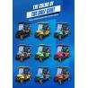 Buy cheap 70-90km Long Range Golf Cart with 5KW Depot AC Motor and 220V Charging Input from wholesalers