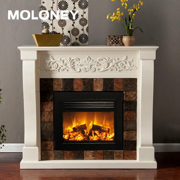 Buy cheap 862mm Charcoal Burning Effect Front Air-Outlet Insert Firebox Electric Fireplace from wholesalers