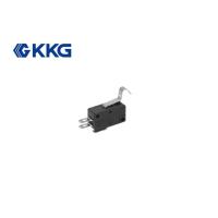 Buy cheap CQC Micro Limit Switch With Roller 2 Pin , PBT Momentary Lever Switch product