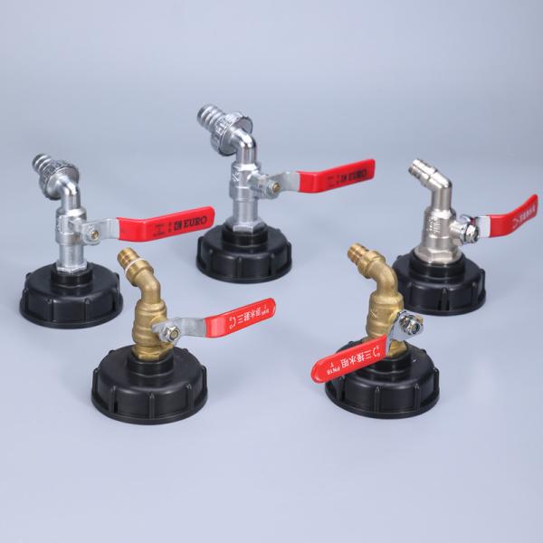 Buy cheap Flange Connection Water Tank Tap Adapter 1/2 3/4 INCH Iron Brass Valve Fitting Parts from wholesalers