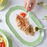 Buy cheap Custom Ceramic Fish Plate Porcelain Fish Shape Oval Plate 11.5 Inch For Hotel Restaurant from wholesalers