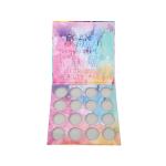 16 Pans Highlight Contour Palette Diam 36MM CMYK Printing Paper Makeup Palette