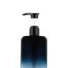 Buy cheap 500ml Empty Clear Cosmetic Lotion Bottle With Airless Pump Gradient Pink Black from wholesalers