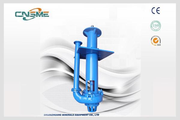 6 Inch Cantilever Vertical Tank Sump Pump For Mineral Processing , Shaft Length