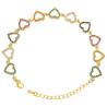 Buy cheap Rhinestone 18K Gold Bracelet OEM Heart Star Shaped Bracelet from wholesalers