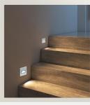 ON/OFF Floor Lamp Light 86mmX86mmm Radar Sensor LED Light For Stairs