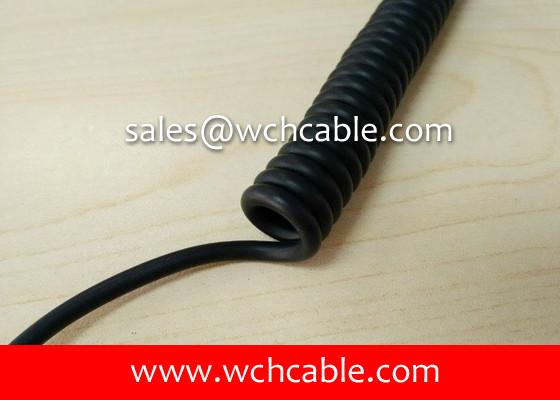 Buy cheap UL20318 Gas Resistant TPU Sheathed Spiral Cable from wholesalers