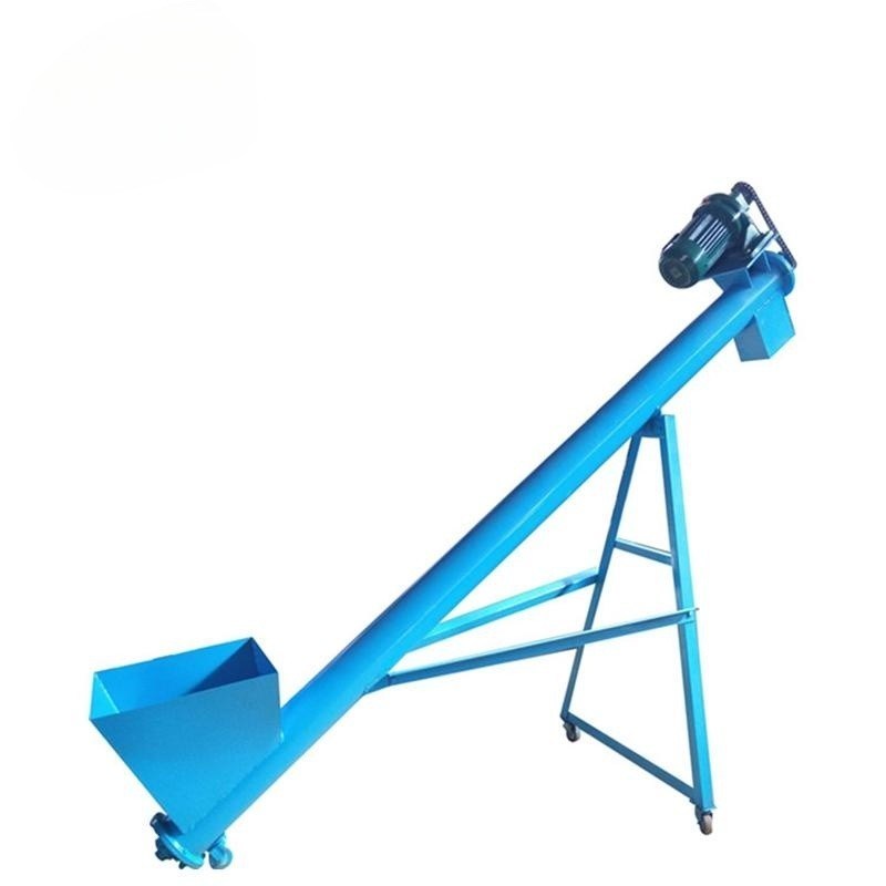 OEM Custom Small Screw Auger Feeder Conveyor for Grain Powder with Hopper