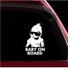 Buy cheap Multifunctional Custom Car Stickers White Cartoon Baby Heat Resistance from wholesalers