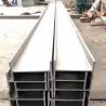 Buy cheap Stainless Steel U Beam Grade 304 SS Beams Width 40 - 200mm Stainless Steel Channels from wholesalers