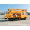 Buy cheap JMC 14-16m 4x2 Double Cabin Aerial Platform Truck For High Operation Working from wholesalers
