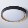 Buy cheap Dimmable IP20 Indoor LED Ceiling Lights Wooden Frame Anti Glare from wholesalers