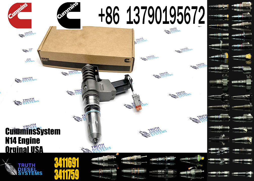 3080766 3083622 3083846 3087560 3087733 3095086 3095086 3411691 3411759 3411760 3411691 N14 NH NT 14.0L INJECTOR for cummins Engine Part