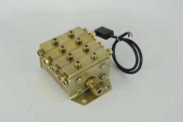 Buy cheap JPQ1 Progressive Hydraulic Distribution Valve For Zoomlion Pump Trucks from wholesalers