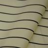 Buy cheap Summer Suiting Vertical Stripe Fabric Wool Cashmere 275gsm Serge Twill Fabric from wholesalers