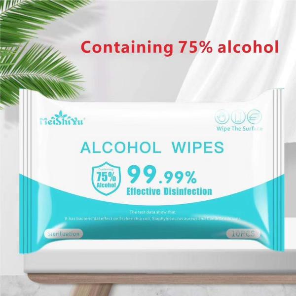 Buy cheap Spunlace Non Woven Fabric Baby Antibacterial Wipes Disposable Cleaning 10pcs/bag from wholesalers