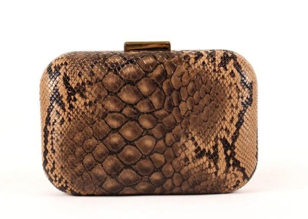 Buy cheap Pu Leather Black And Gold Beautiful Clutch Bags Rectangle Closure For Dinner Party from wholesalers