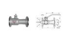 Unibody Anti - Static Floating Type Ball Valve / Forged Steel Ball Valve