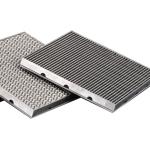 457.2MM*457.2MM Stainless Steel Entrance Mats Commercial Front Entrance Guard