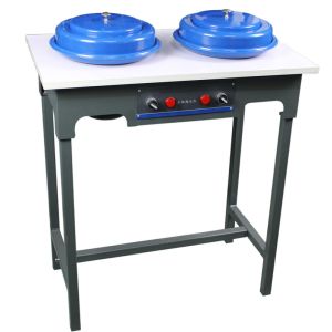 China Double Dishes High Speed Metallographic Polishing Equipment 380V , Speed Customized on sale