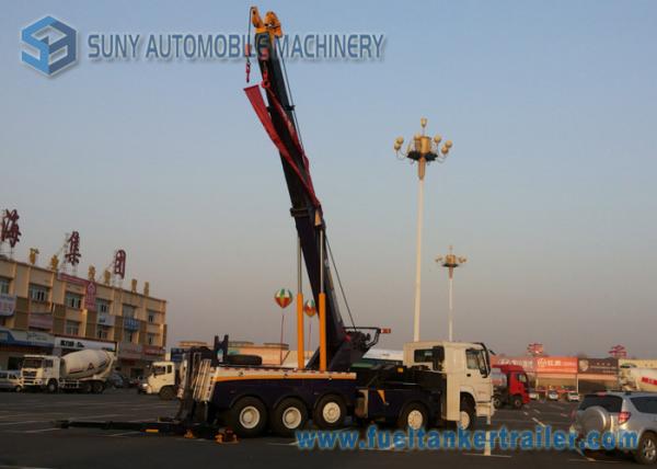 Buy cheap HOWO 60 Ton 10X4 Wrecker Tow Truck With Wireless Remote Control from wholesalers
