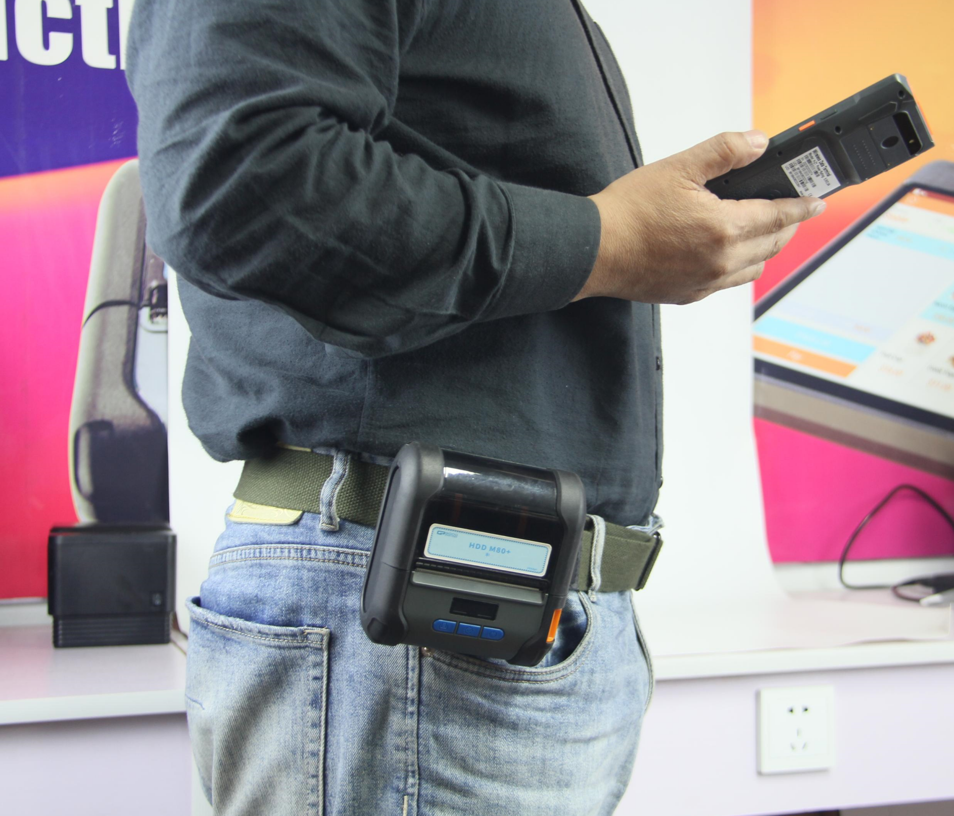 Origin SC-Z1 Handheld Data Collection Terminal with 1D 2D Code Scanner and 4000mAh Battery