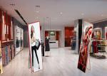 Floor Standing LED Poster Display Screen Ultra Thin Advertising Panel